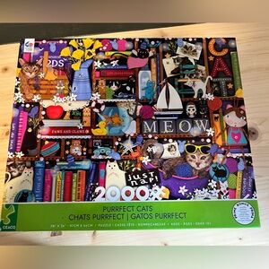 Purrfect Cats 2,000 Piece Puzzle